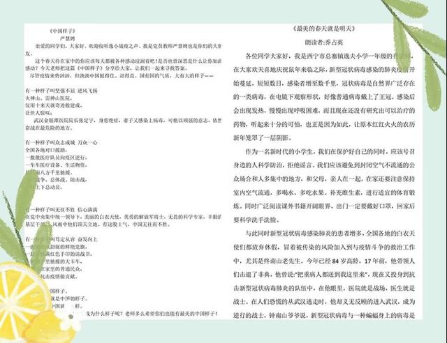 致敬雷锋精神----城中区逸夫小学战“疫”之声