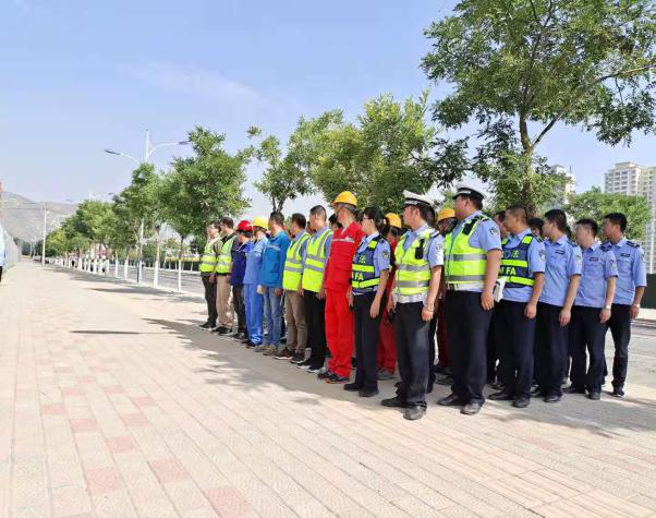 城中区市政中心开展市政设施突发事件应急演练