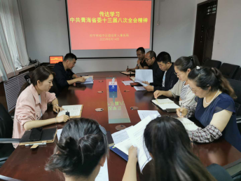 城中区退役军人事务局：传达学习青海省委十三届八次全会精神